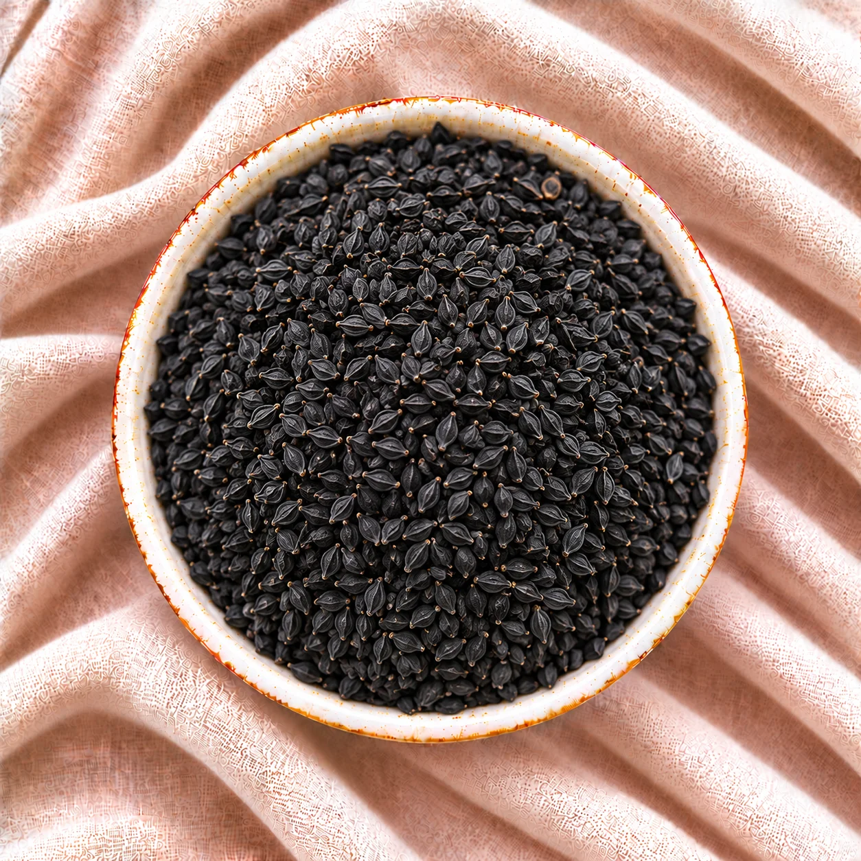 Dried Egyptian black cumin seeds (nigella) for export