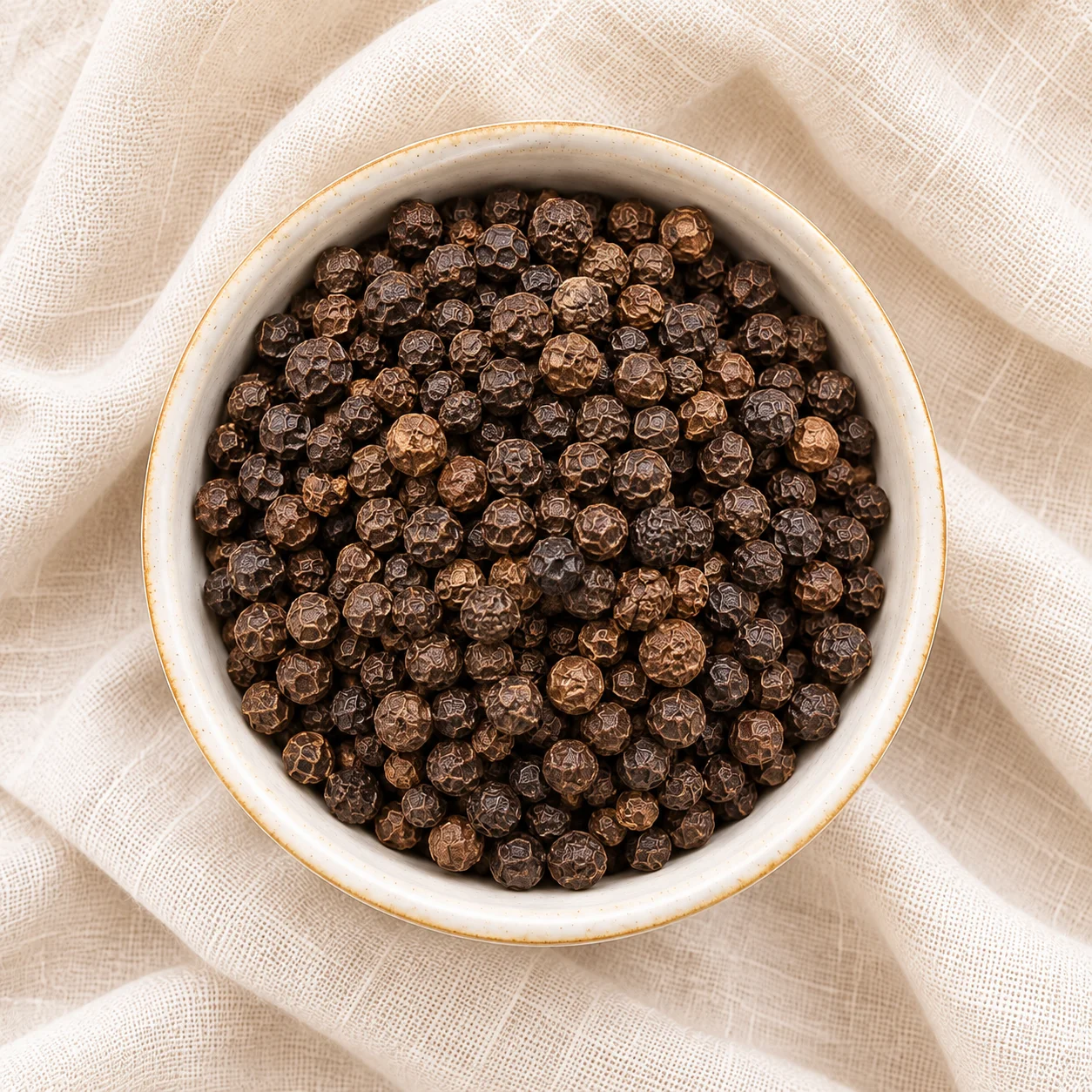 Dried Egyptian black pepper for export
