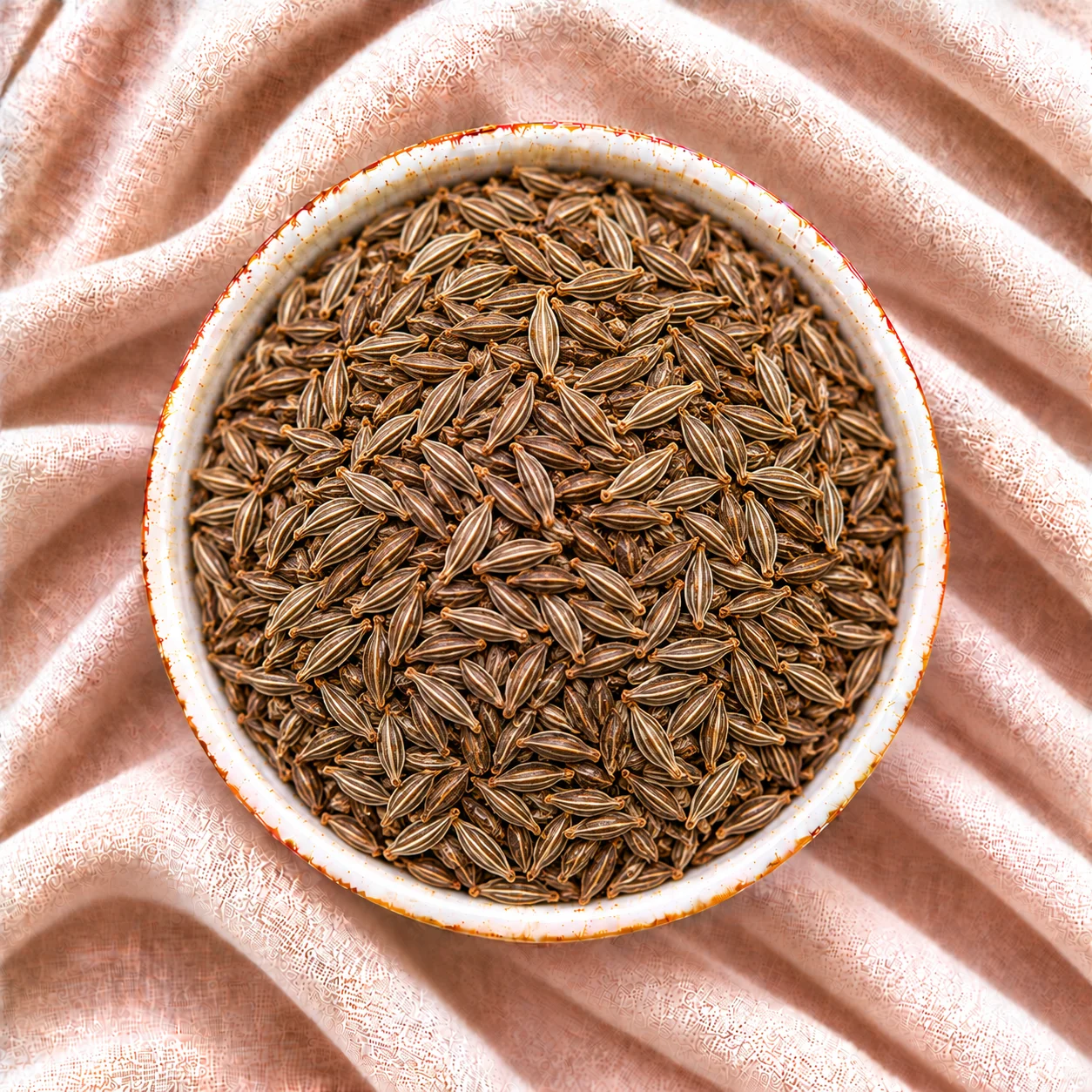 Dried Egyptian caraway seeds for export