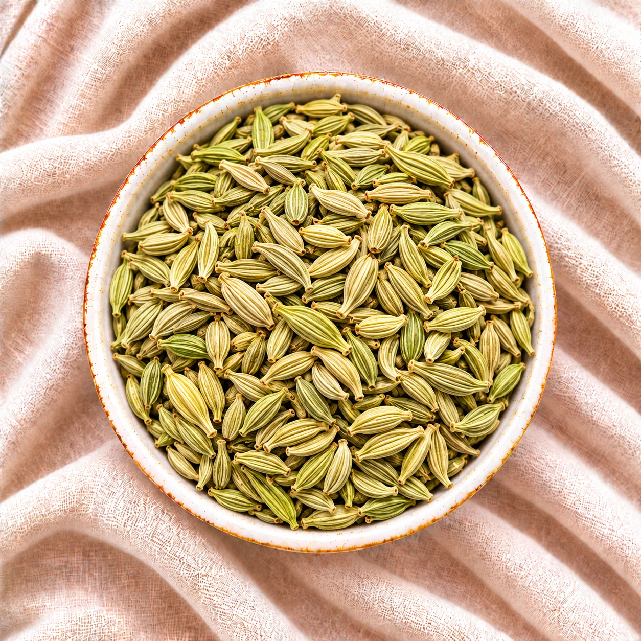 Dried Egyptian fennel seeds for export