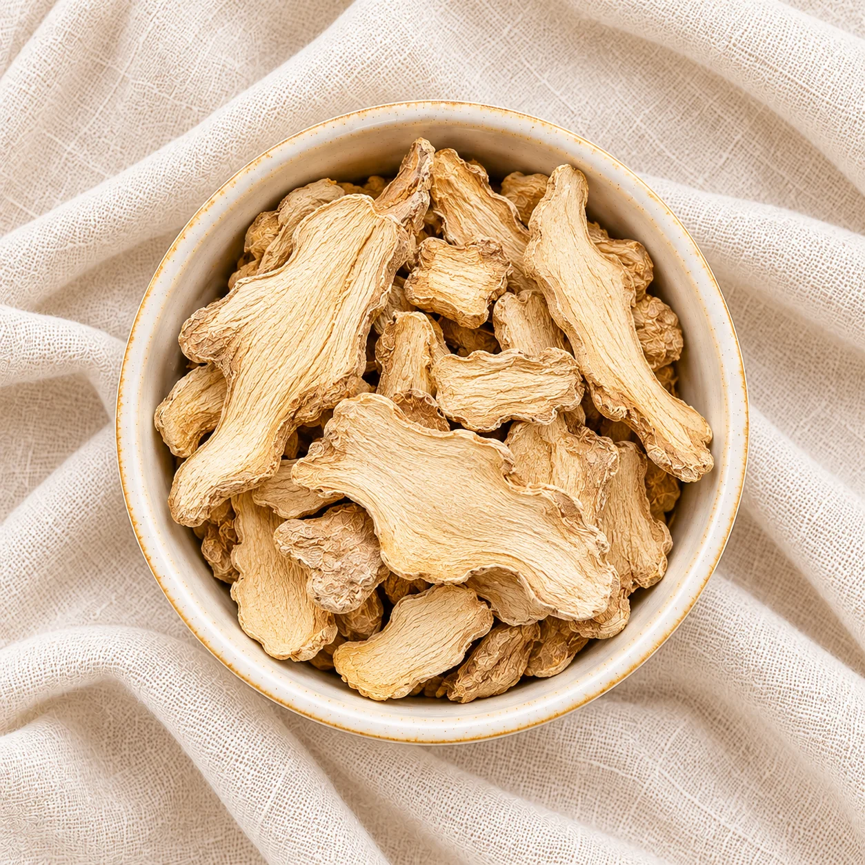 Dried Egyptian ginger for export