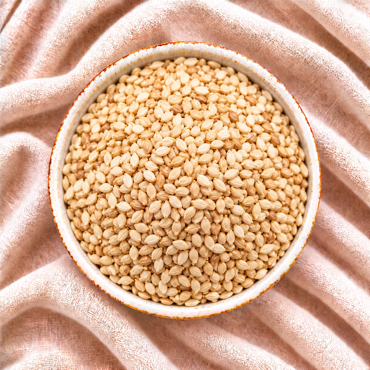 Dried Egyptian sesame seeds for export
